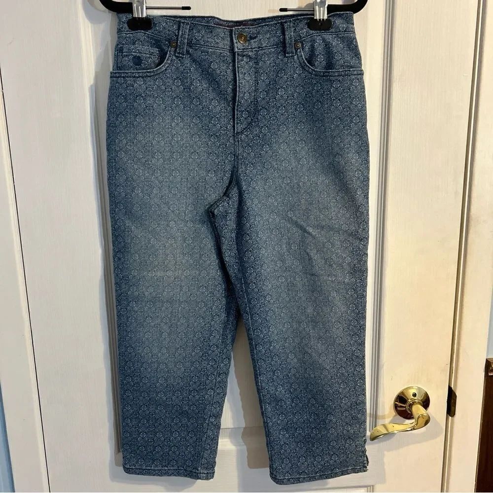 Gloria Vanderbilt Amanda Capri Jeans Sundance Size 4
